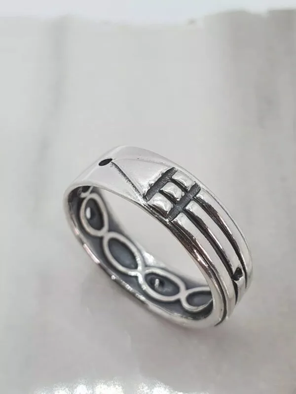 Anillo Atlante Original de plata 0.925 - Imagen 5